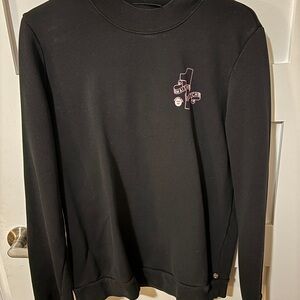 Scotch & Soda Black Crewneck Sweater